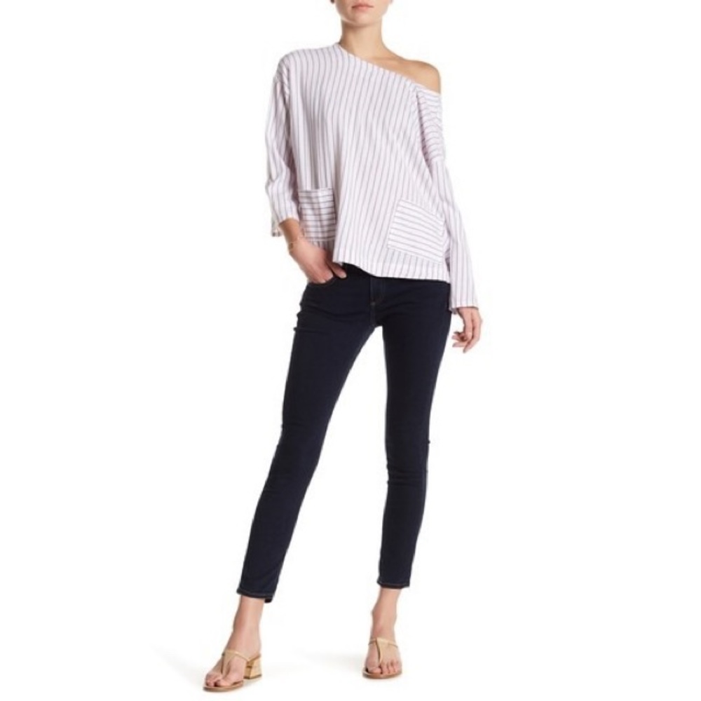 rag & bone Capri Crop Jeans Size 28 Dark Wash